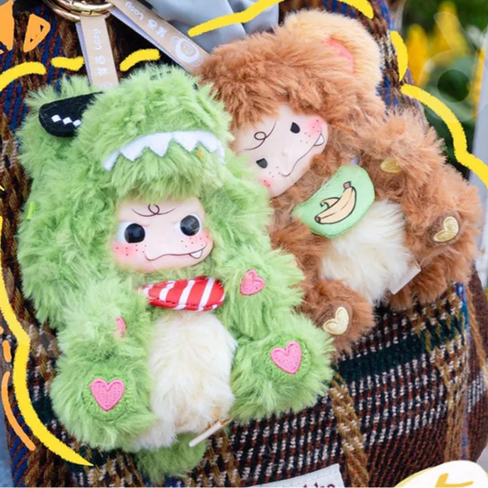 (NEW) Matchy Lacy plush pendant little crocodile